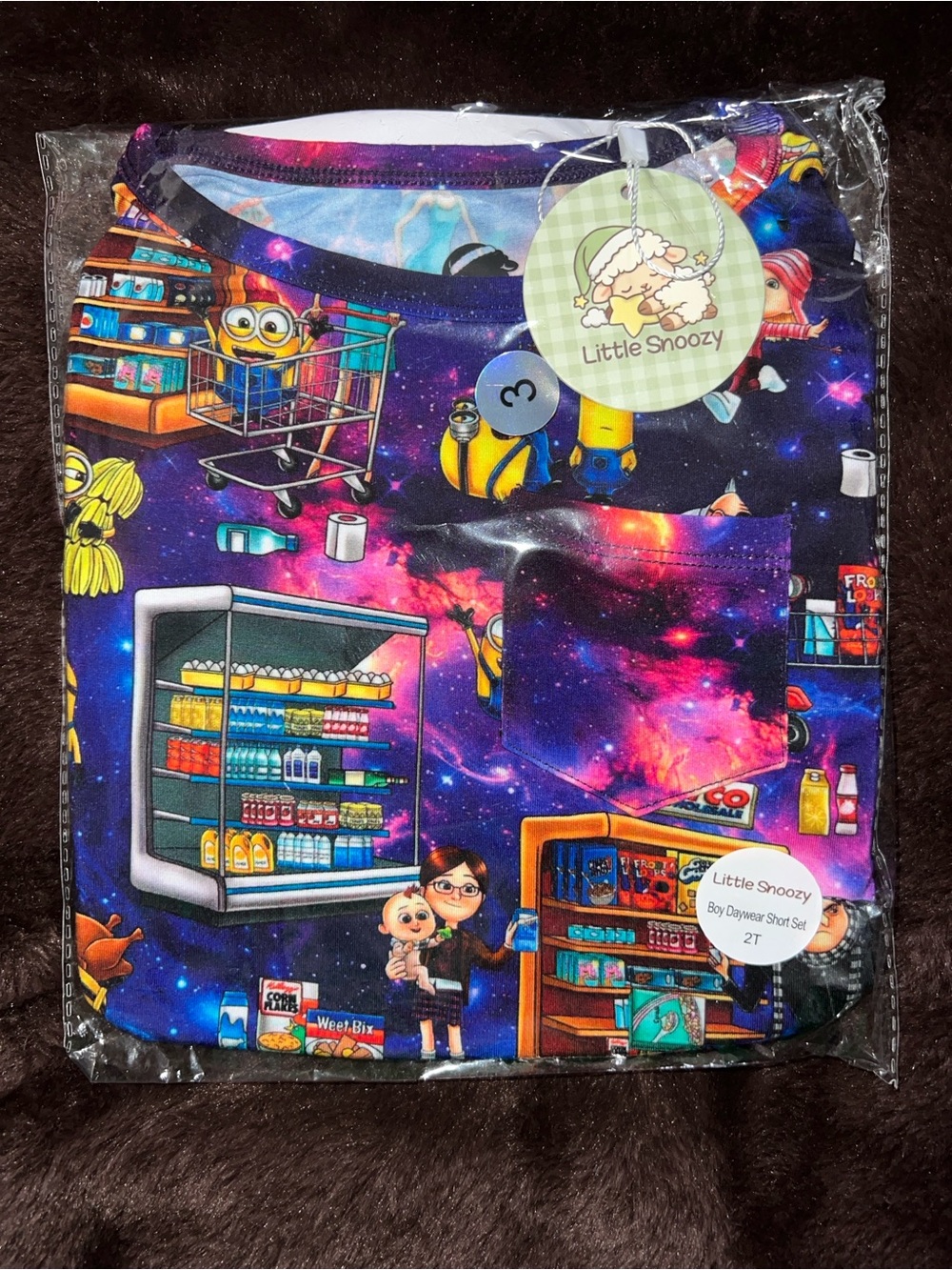 Boys' Bamboo Daywear Set - Galaxy Minions at Costco